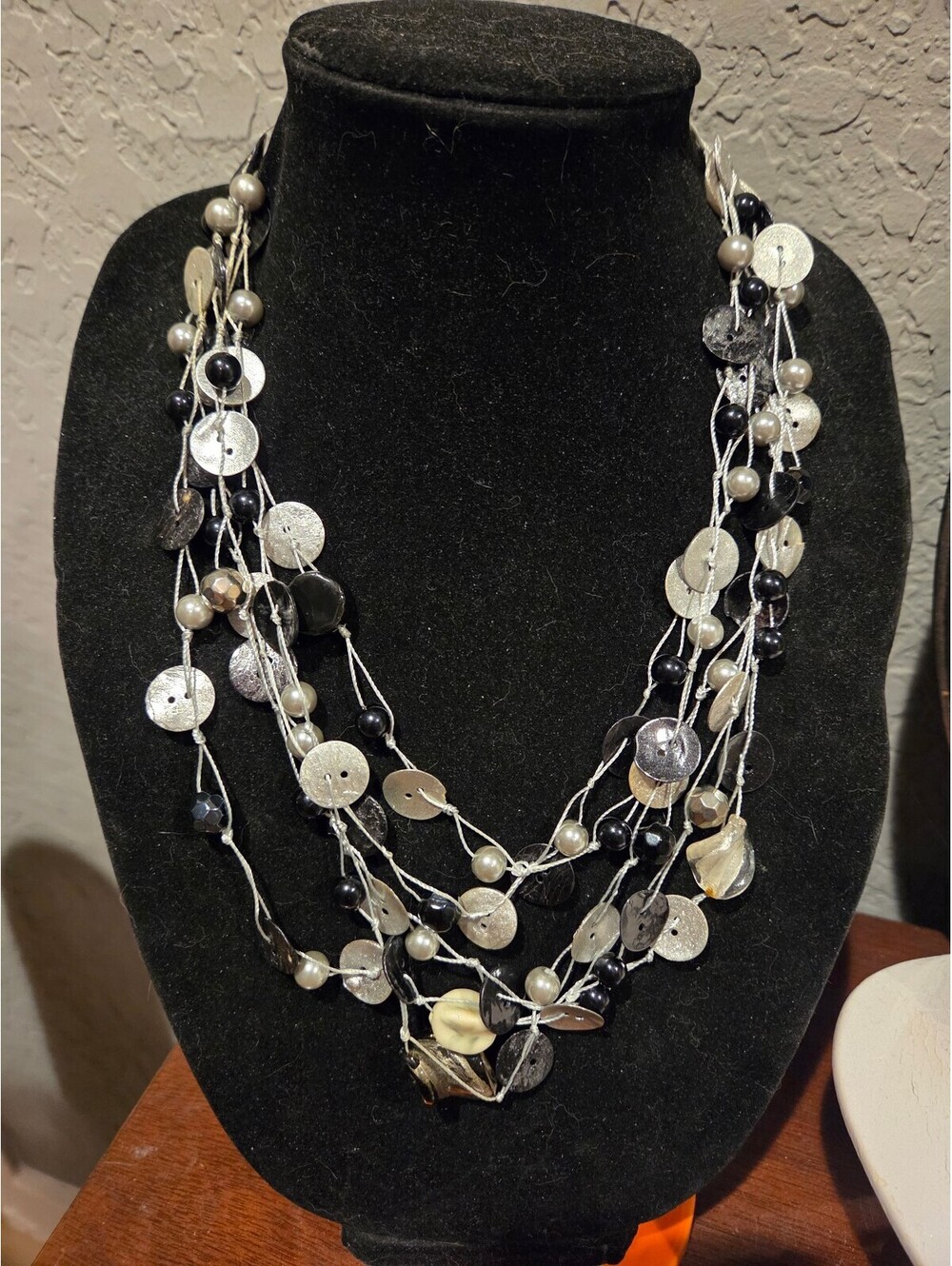 Esmor multi-strand statement necklace J1